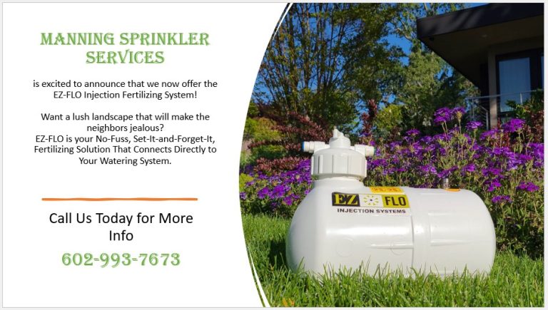 ez flow fertilizer system