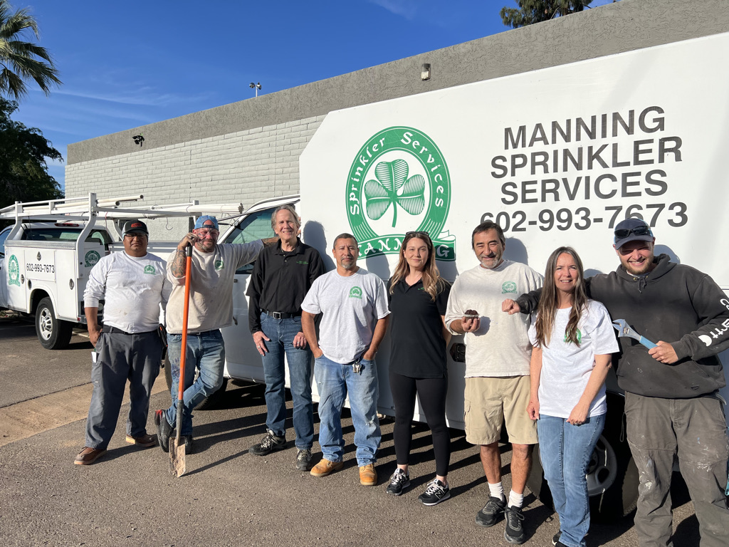 Our trusted team at Manning Sprinklers